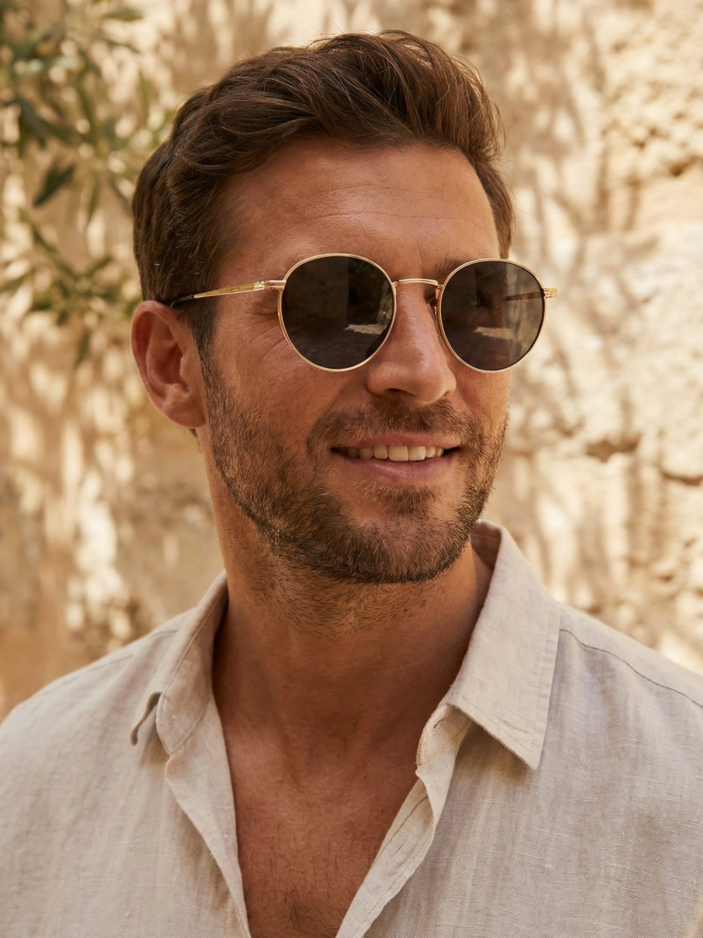 Stylish Round Sunglasses with Ultimate UV Protection