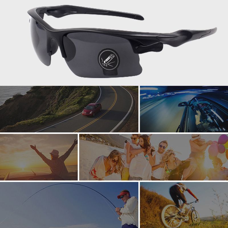 Sonnenbrille | Blendfrei | Leichtes Gestell | GlareGuard
