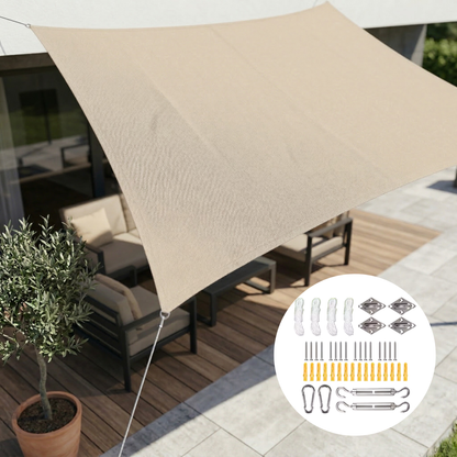 Versatile Waterproof Shade Canopy | UV-Resistant Outdoor Fabric