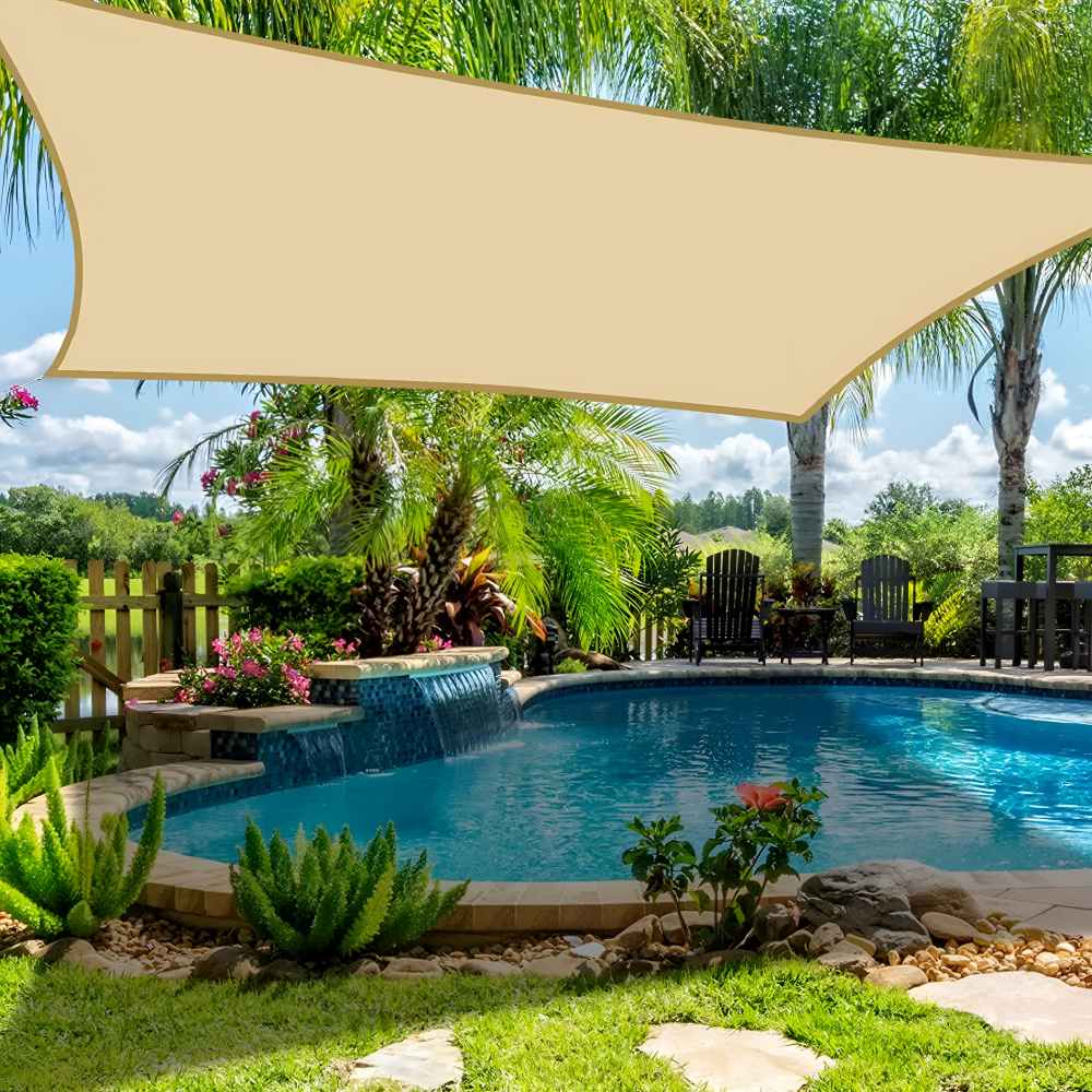 Versatile Waterproof Shade Canopy | UV-Resistant Outdoor Fabric