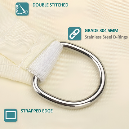 Versatile Waterproof Shade Canopy | UV-Resistant Outdoor Fabric