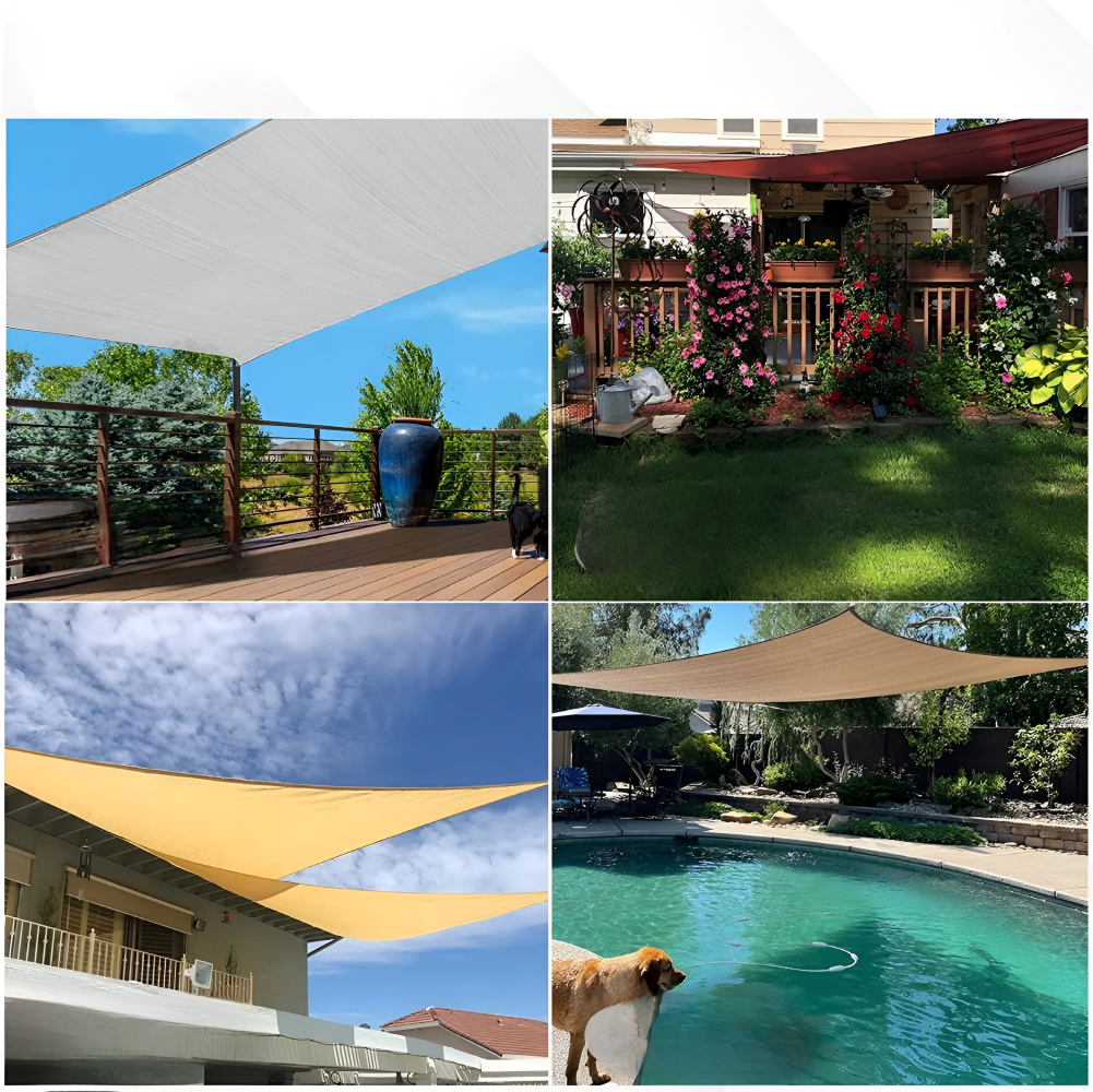 Versatile Waterproof Shade Canopy | UV-Resistant Outdoor Fabric