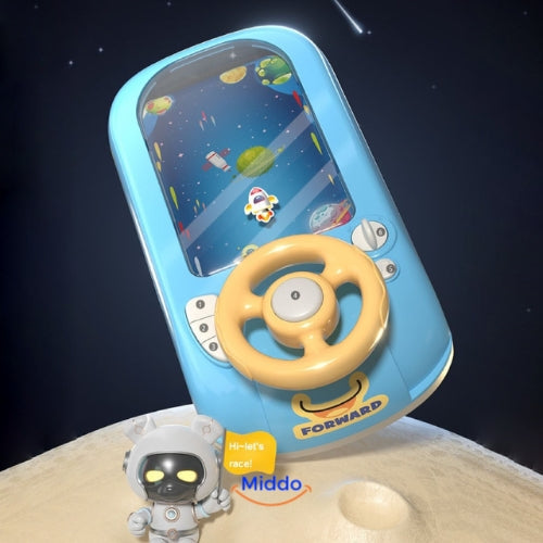 Kids' Steering Wheel Toy | Exciting Spaceship and Race Car Simulation for Young Adventurers!