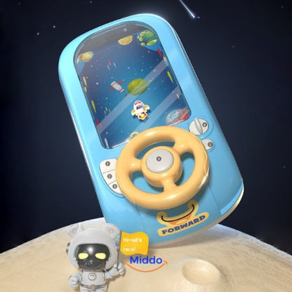 Kids' Steering Wheel Toy | Exciting Spaceship and Race Car Simulation for Young Adventurers!