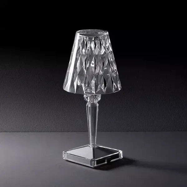 Chic LED Accent Lamp with Touch Control and Rechargeable Design