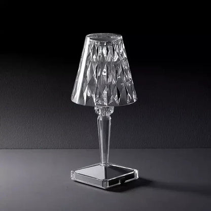 Chic LED Accent Lamp with Touch Control and Rechargeable Design
