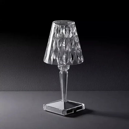 LED Table Lamp with Sparkling Crystal Touch – Elegant Design