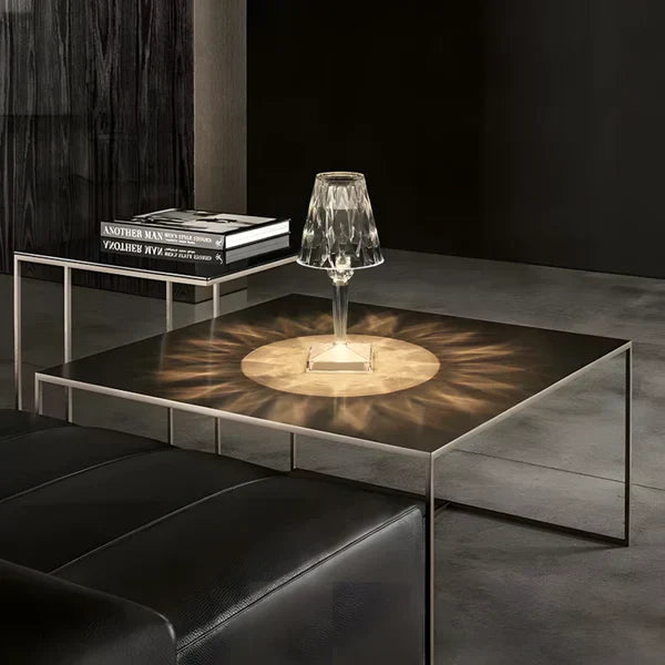 LED Table Lamp with Sparkling Crystal Touch – Elegant Design