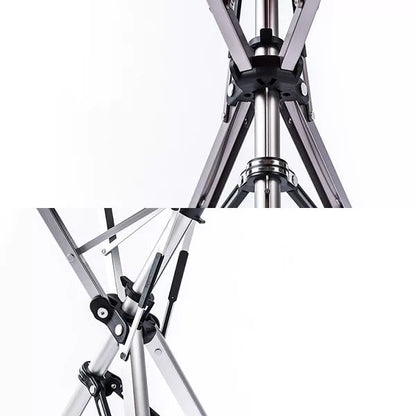Foldable Walking Stick with Ergonomic Grip and Sitting Feature