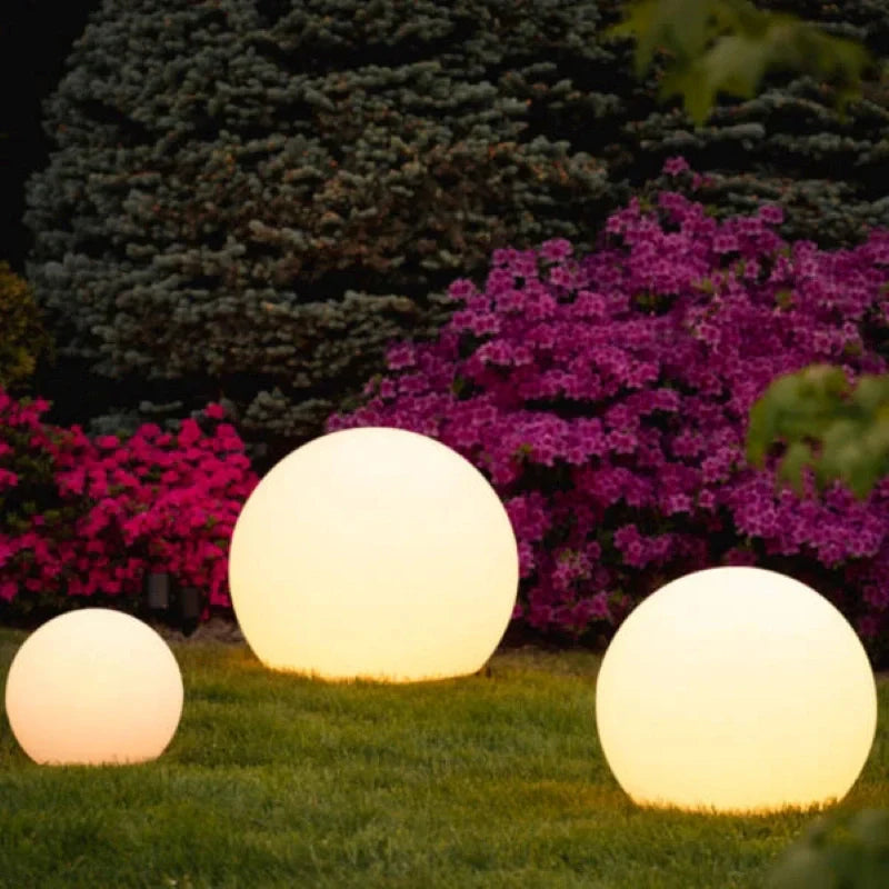 Weatherproof Solar Garden Sphere Light for Outdoor Use