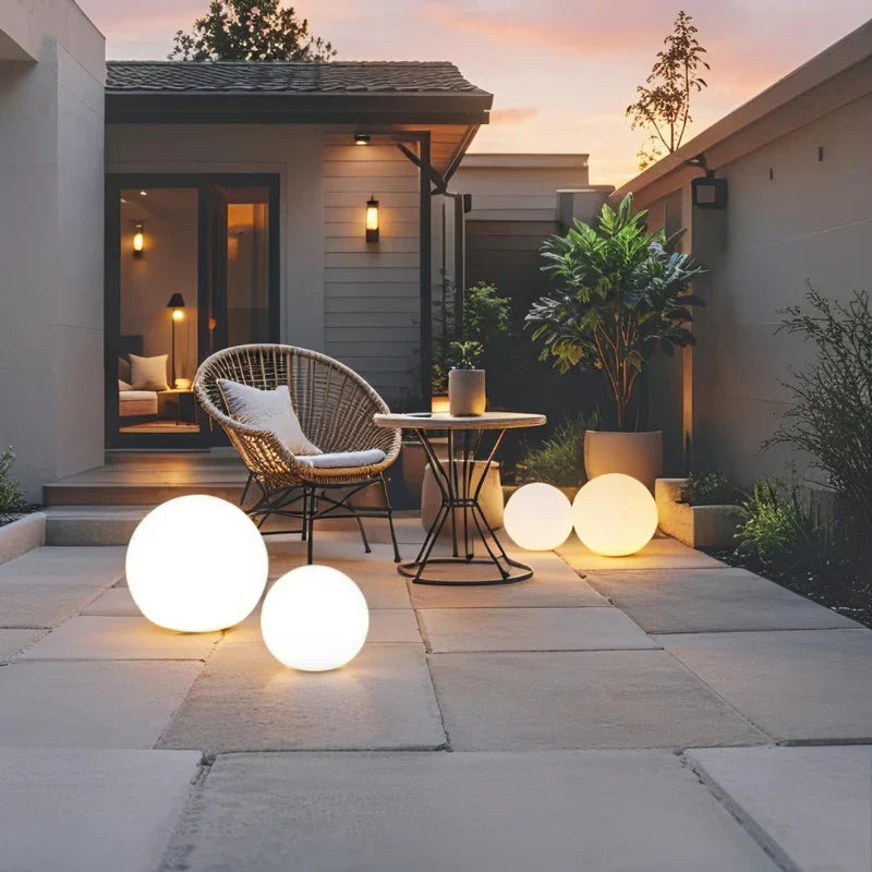 Weatherproof Solar Garden Sphere Light for Outdoor Use