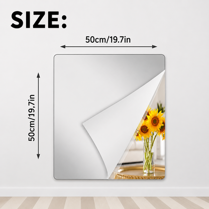 Transform Your Space with Our Flexible Mirror Film