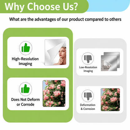Transform Your Space with Our Flexible Mirror Film
