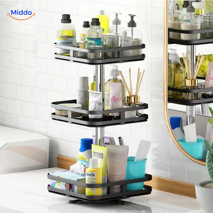 360° Rotating Shelf | Stylish Storage Solution for an Organized Home