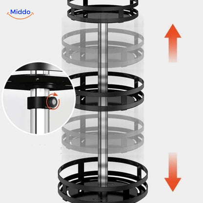 360° Rotating Shelf | Stylish Storage Solution for an Organized Home