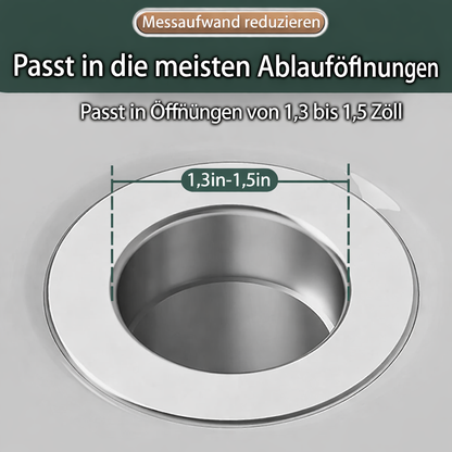 Innovative Sink Drain Stopper | Clog-Free Stainless Steel Filter