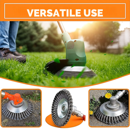 PowerBrush Trimmer Head | Carbon Steel | Easy Installation