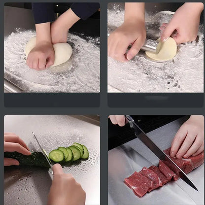 Chopping Board in Stainless Steel for Kitchen Use