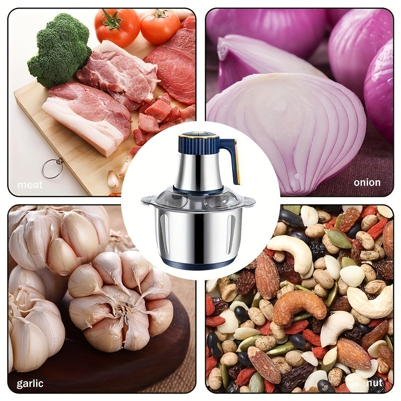 Versatile 5L Kitchen All-in-One Processor & Chopper