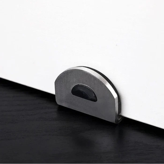 Stainless Steel Door Stopper | Non-Slip & Durable | Prevents Slamming & Scratches | Buy 1 Get 1 Free