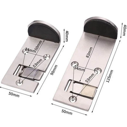 Stainless Steel Door Stopper | Non-Slip & Durable | Prevents Slamming & Scratches | Buy 1 Get 1 Free