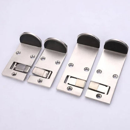 Stainless Steel Door Stopper | Non-Slip & Durable | Prevents Slamming & Scratches | Buy 1 Get 1 Free