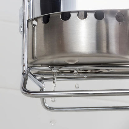 Chic Stainless Steel Kitchen Utensil Organizer