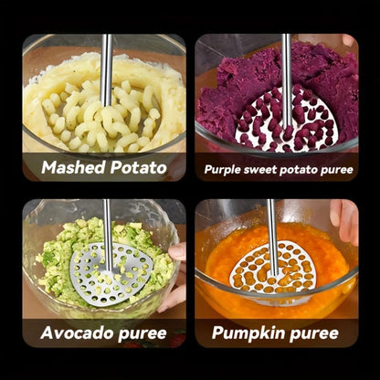Premium Stainless Steel Potato Smasher for Effortless Cooking
