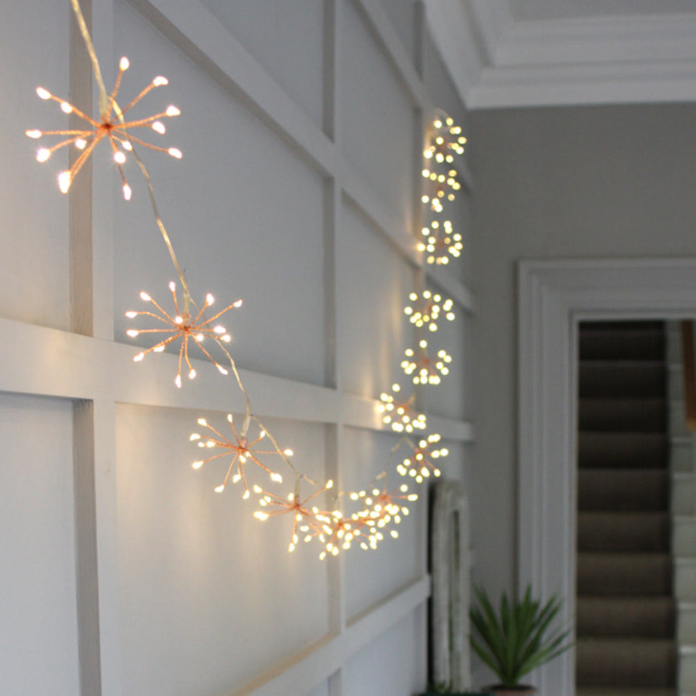 Radiant Starburst String Lights – Enchant Your Space