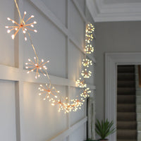Plug - 200 warm white LEDs - 6 m