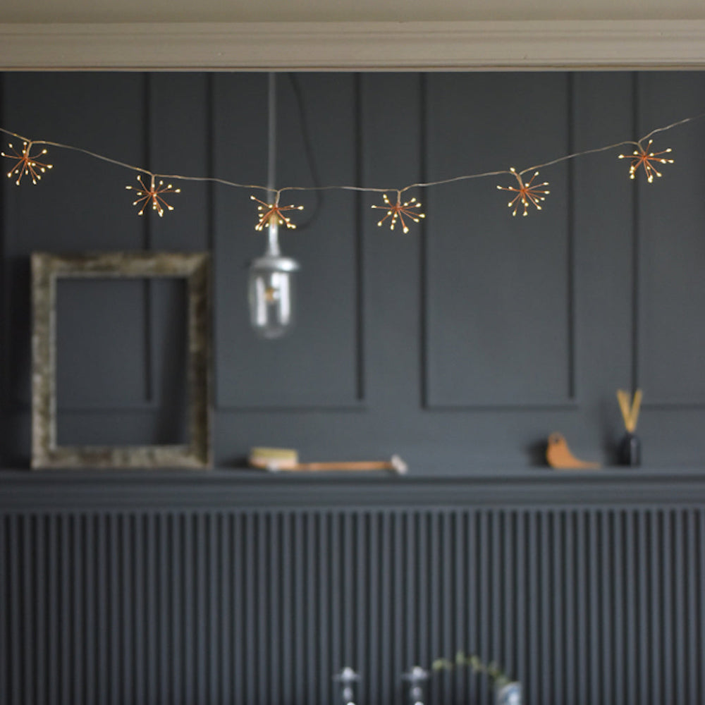 Radiant Starburst String Lights – Enchant Your Space