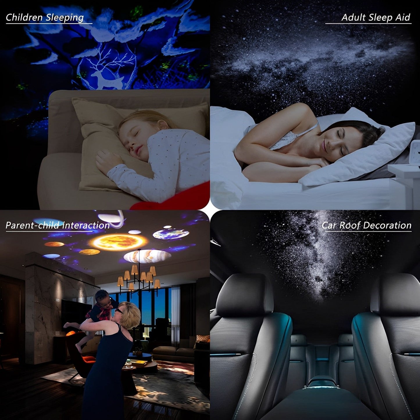 Celestial Dreams - 7-in-1 Star Projector for Home Ambiance