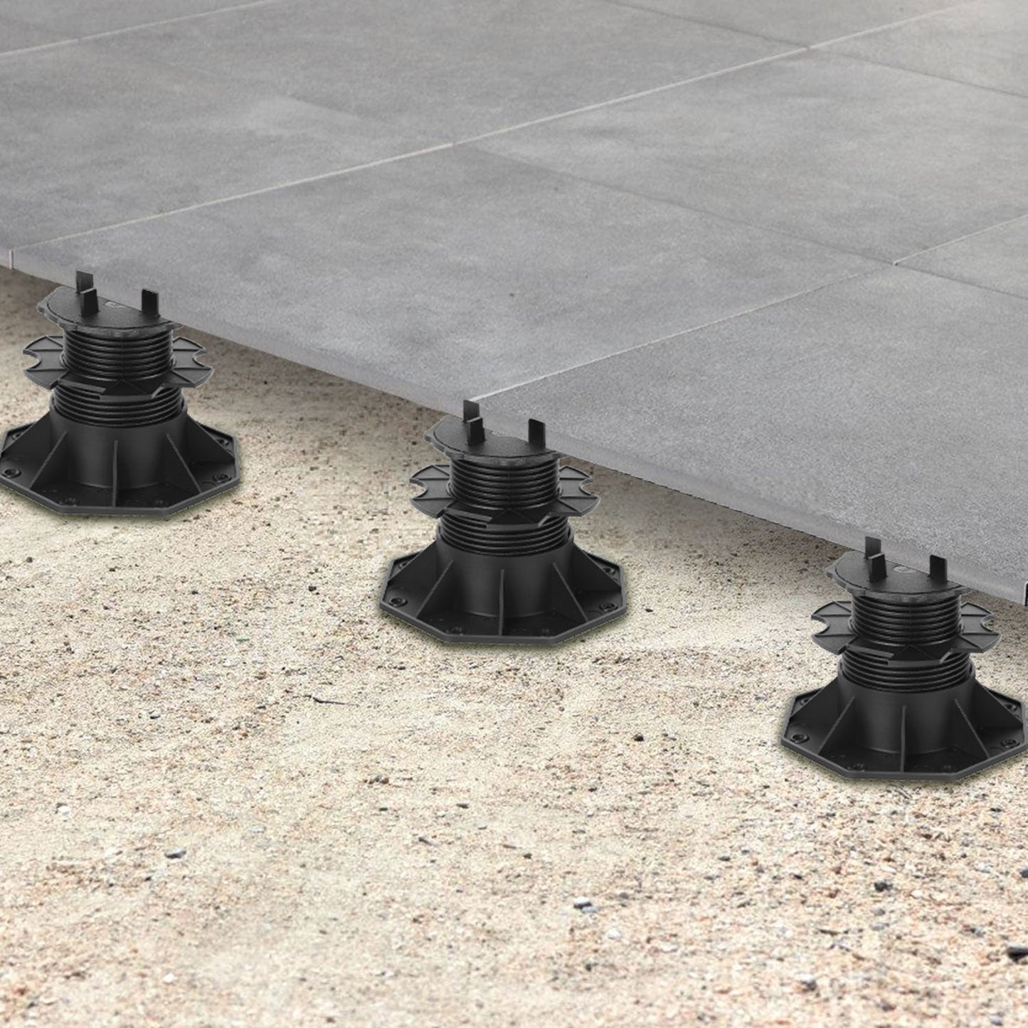 Height Adjustable Pedestal Support Plate