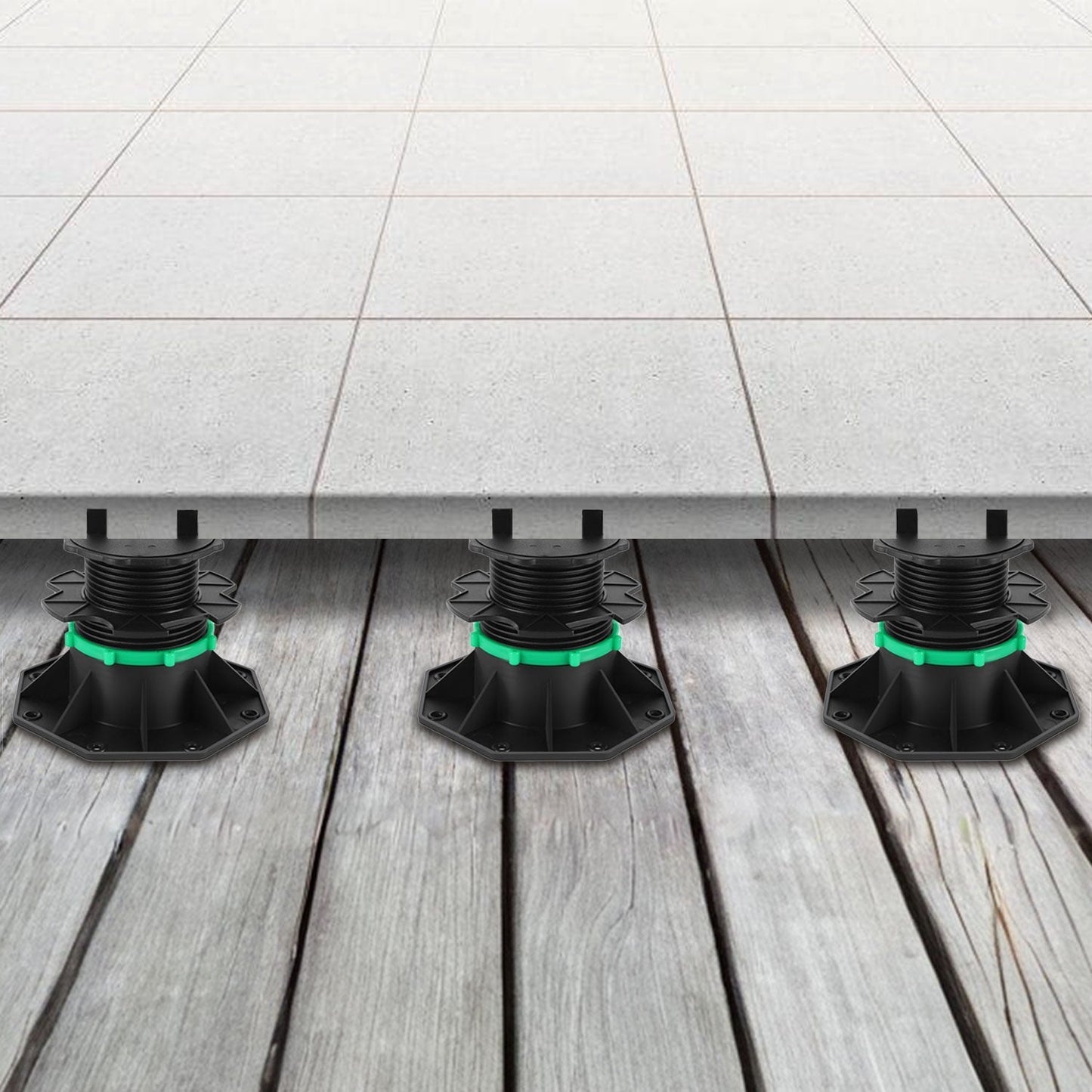 Height Adjustable Pedestal Support Plate