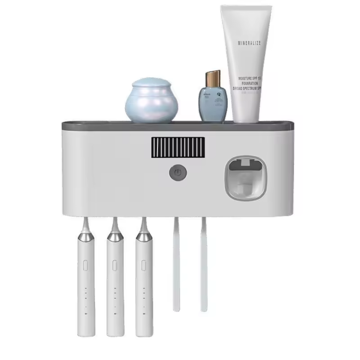 Toothbrush UV Sterilizer – Wall-Mounted Disinfection Unit
