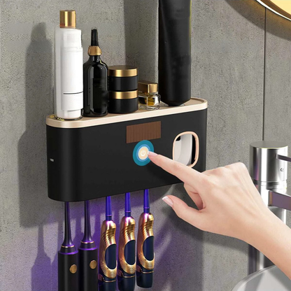 Toothbrush UV Sterilizer – Wall-Mounted Disinfection Unit
