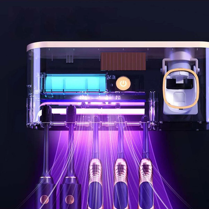 Toothbrush UV Sterilizer – Wall-Mounted Disinfection Unit
