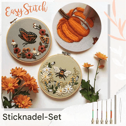 Color-Coded Needle Set for Simple Stitching