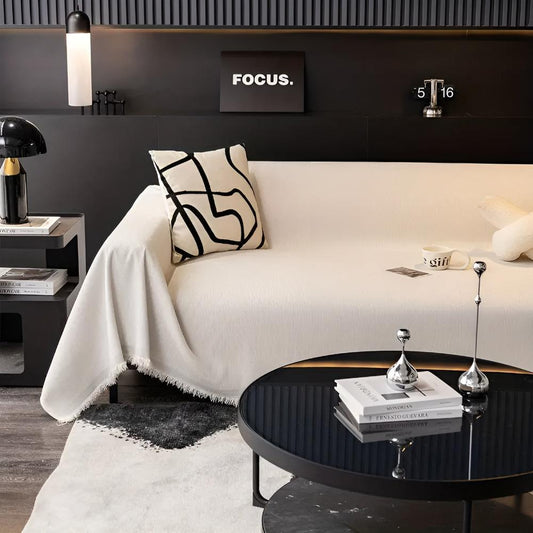 Stylish Chenille Sofa Cover - Waterproof and Pet-Friendly Universal Fit