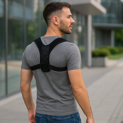 Back Support for Posture Correction – Adjustable Design