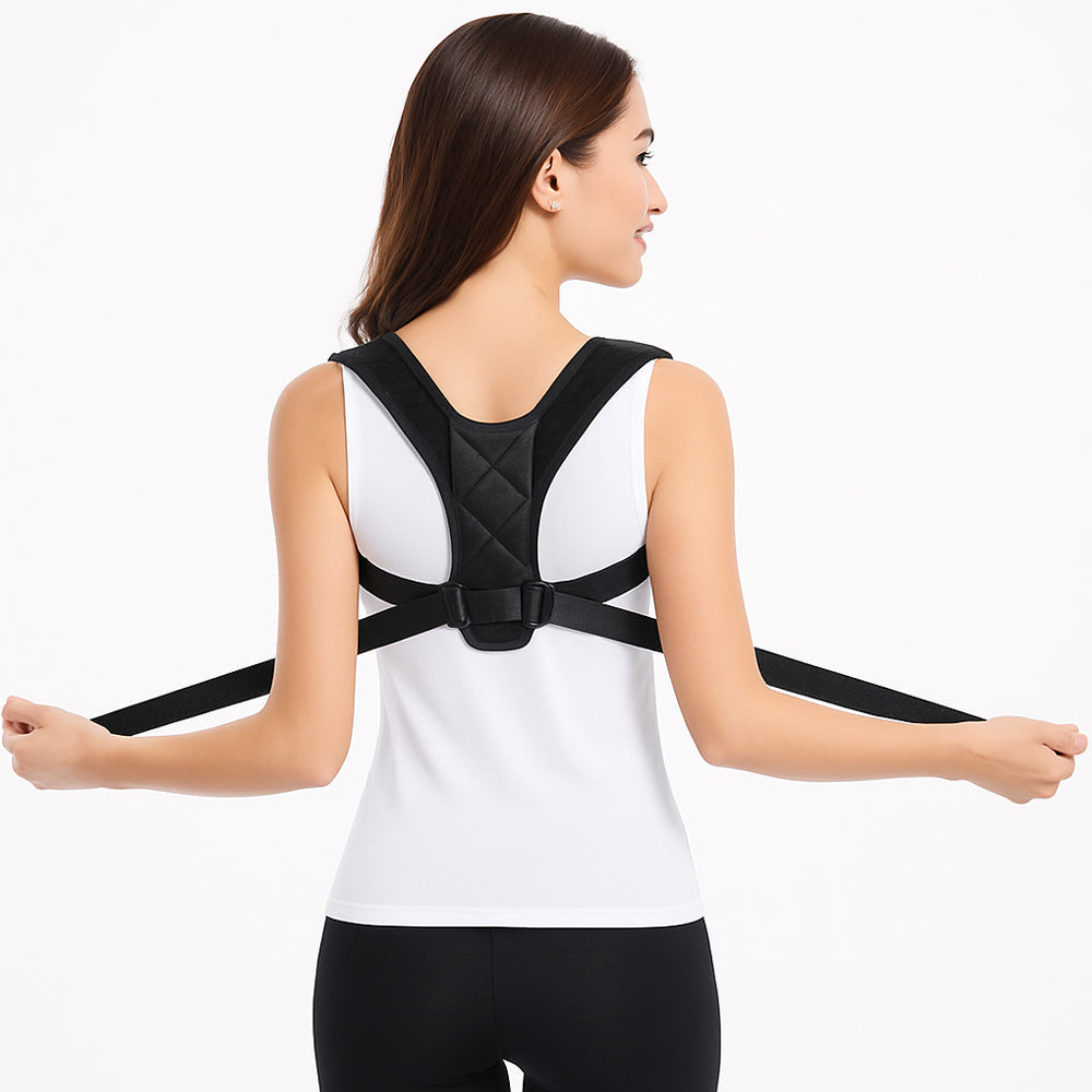 Back Support for Posture Correction – Adjustable Design