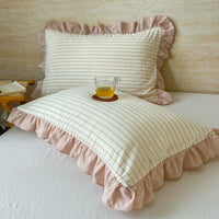 Cream Pinstripe