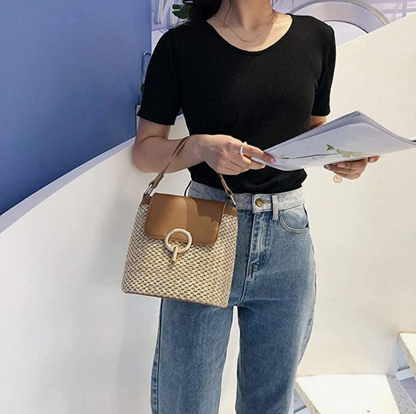 Chic Summer Shoulder Bag – Lightweight Eva Stro Style