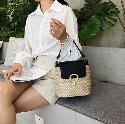Chic Summer Shoulder Bag – Lightweight Eva Stro Style