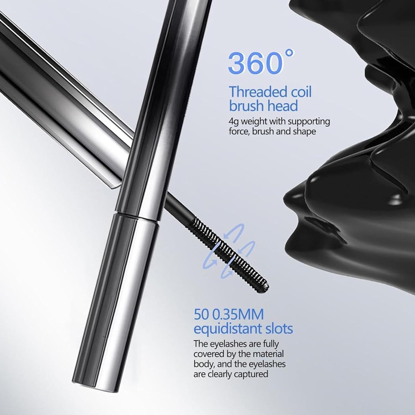 LuxeLash™ | Ultimate Volume Mascara with Precision Wand