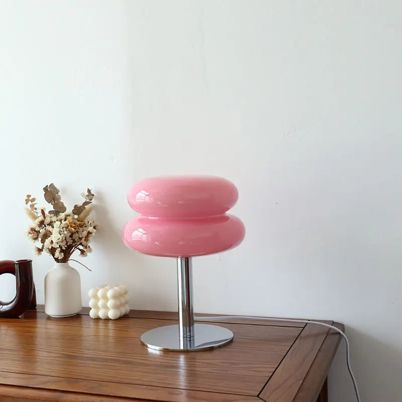 Cordless LED Table Lamp in Bauhaus Style with Adjustable Brightness
