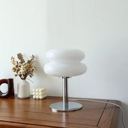 Cordless LED Table Lamp in Bauhaus Style with Adjustable Brightness