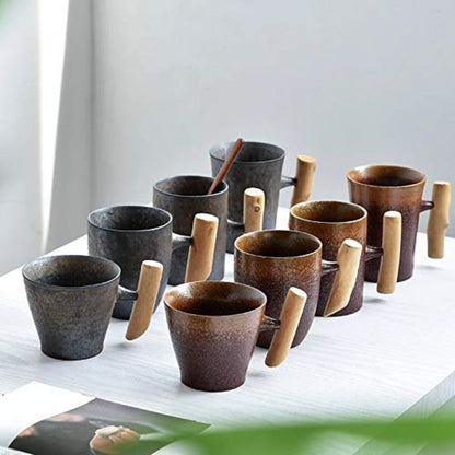 Japanese Retro RAKU Cup – Taalita Design