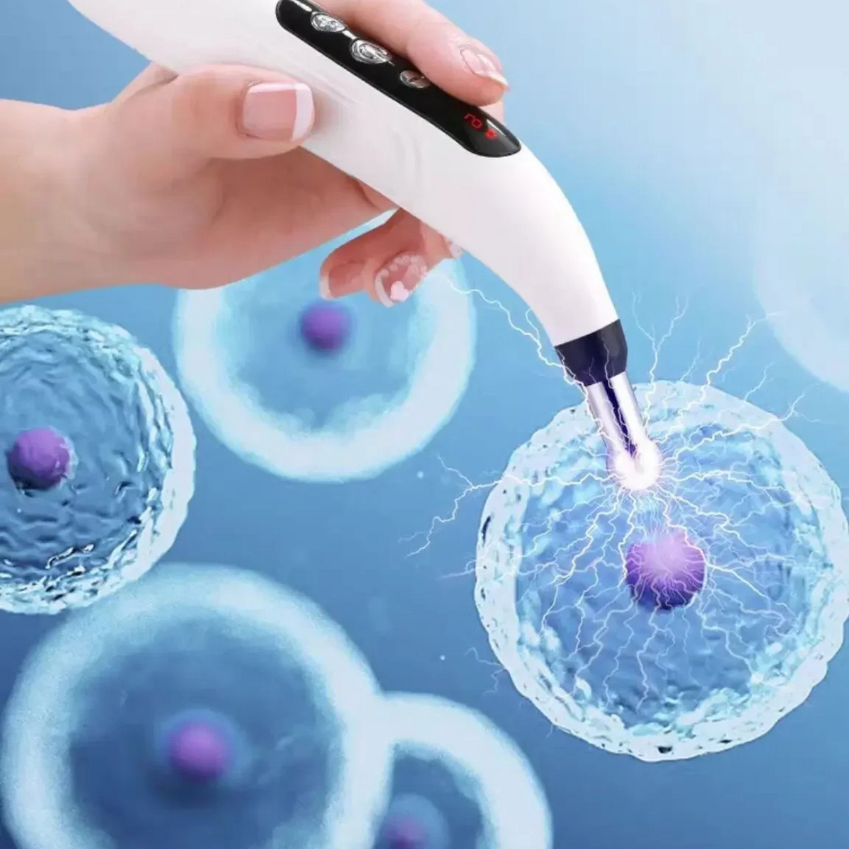 Multi-Function Electric Acupuncture and Massage Pen – 5 Uses