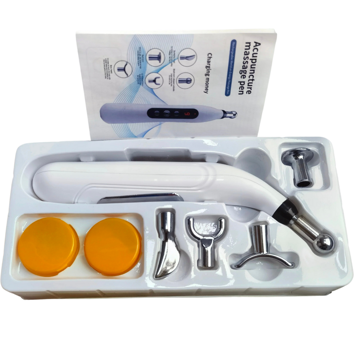 Multi-Function Electric Acupuncture and Massage Pen – 5 Uses
